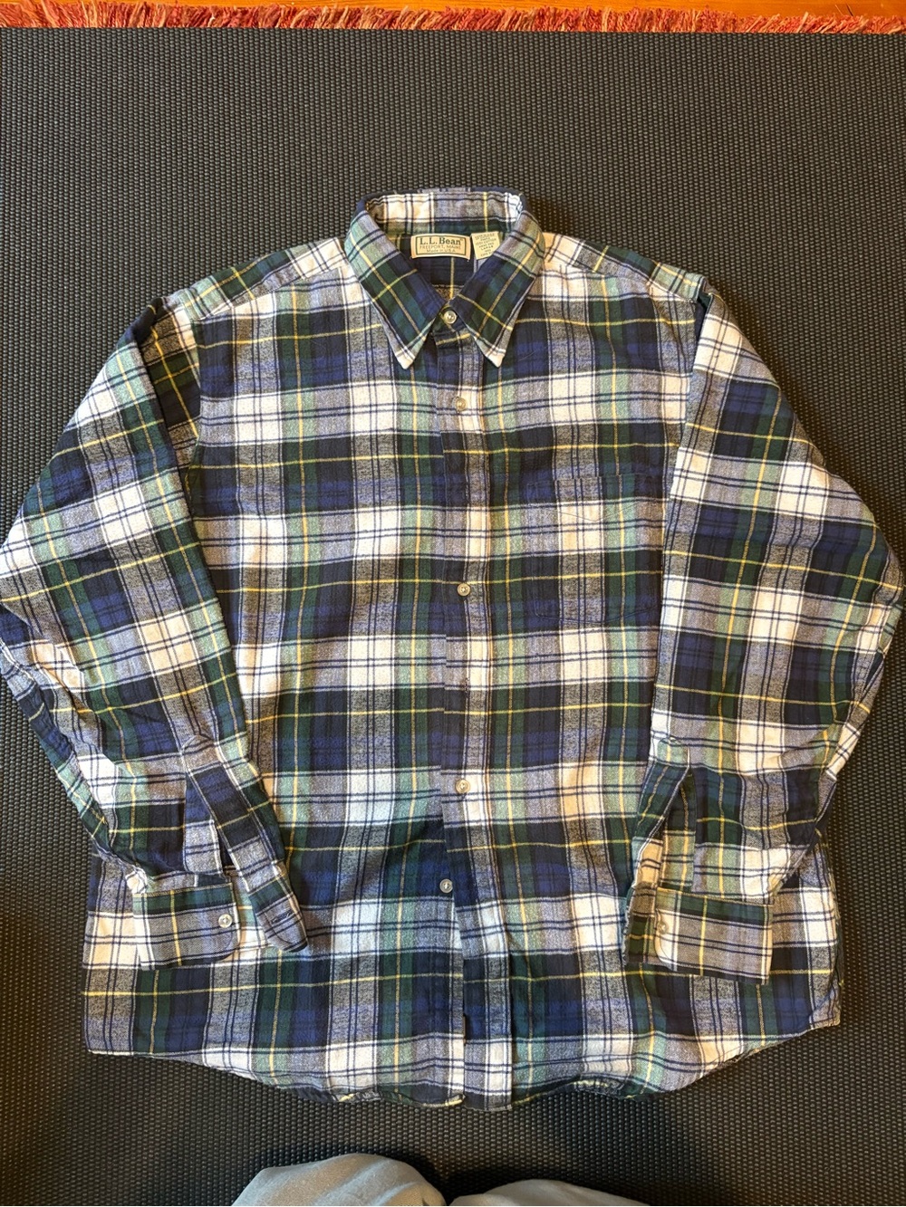 Vintage LL Bean Flannel Made in USA
